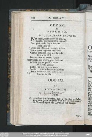 Ode XXI. Ad Amphoram.