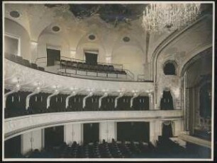Neues Stadttheater, Salzburg: Ansicht Zuschauerraum