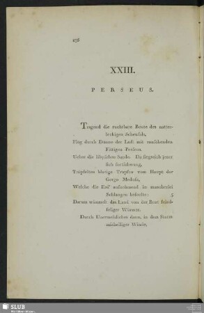 XXIII. Perseus
