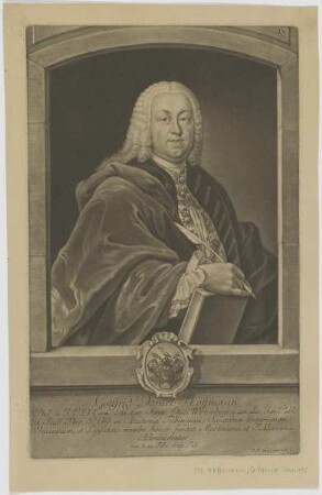 Bildnis des Gottfrid Daniel Hoffmann