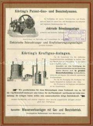 Kraft-Gasanlagen