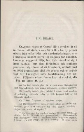 Siri Brahe.
