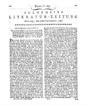 Purgold, J.: De diversis Imperii Rossici ordinibus. Eorumque iuribus atque obligationibus nec non de diversis foris competentibus. Halle: Gebauer 1786
