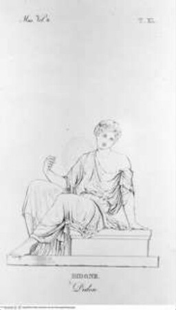 Musée Pie-Clémentin. Vol. II., Tafel XL: Dido