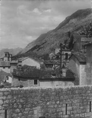 Kotor : Blick über die Dächer von Kotor