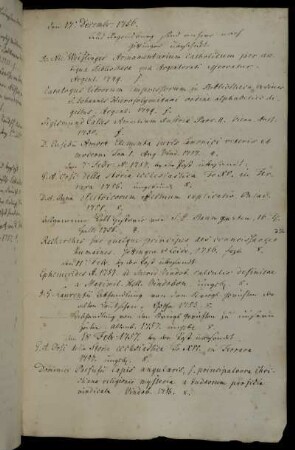 [Reskript vom 17.12.1756, nicht überliefert]