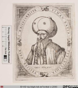 Bildnis gen. der Große Sinam Pascha