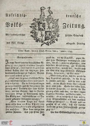 Erster Band. Zweites Stück