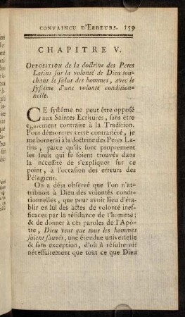 159-223, Chapitre V.