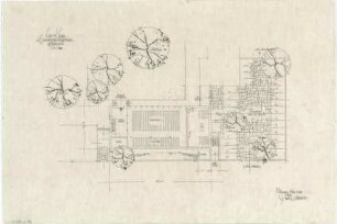 Gsaenger, Gustav; Hannover (Niedersachsen); Ev. Kirche Henrietten-Stiftung - Grundriss EG