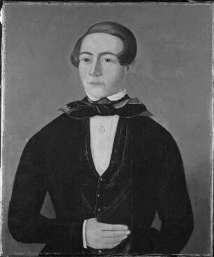 Bildnis des Jakob Dern, 1857 nach Amerika ausgewanderter Marburger Bürger