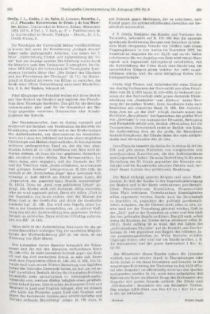 433-434 [Rezension] Orella, J. L. u. a., Resurreccion de Cristo y de Los Muertos
