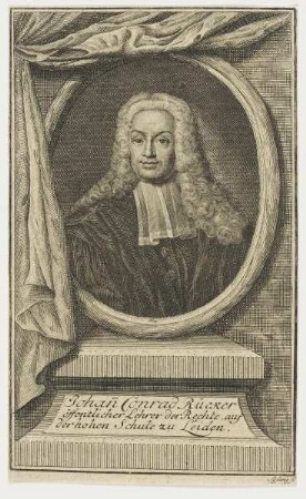 Bildnis des Johan Conrad Rücker