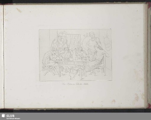 Tafel 19. Die Helden vor Troja im Zelte des Achilles