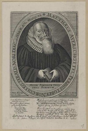 Bildnis des Matthaeus Ayerschöttel