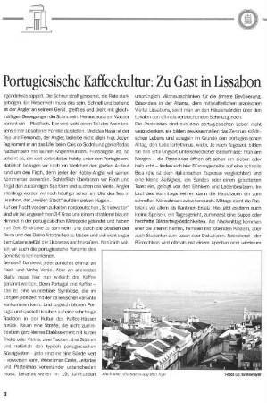 Portugiesische Kaffeekultur: Zu Gast in Lissabon