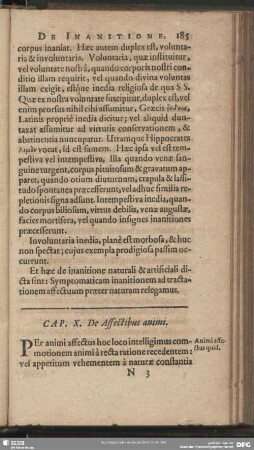 Cap. X. De Affectibus animi
