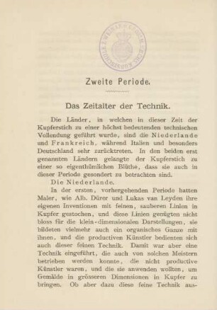Zweite Periode.