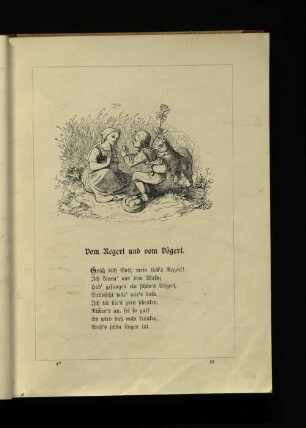Vom Regerl und vom Vögerl