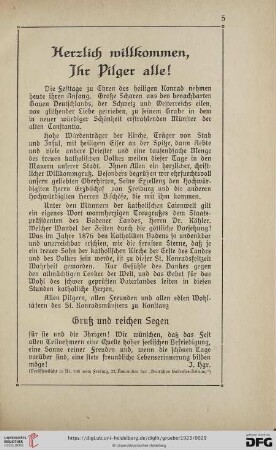 Herzlich willkommen