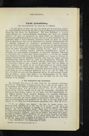 Christi Felsenstiftung