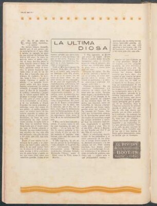 La última diosa