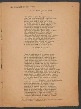 "Peras al olmo" - II