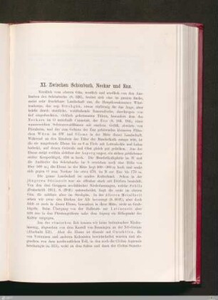 XI. Zwischen Schönbuch, Neckar und Enz