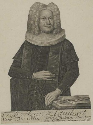 Bildnis des Tobias Henricus Schubart