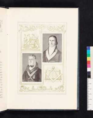 Br. Gullmann. [Portrait]; Br. F. W. Hommel. [Porträt]