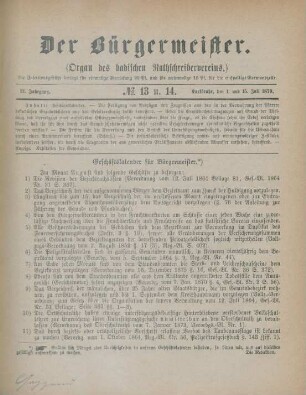 No. 13/14 - No. 17/18.1879