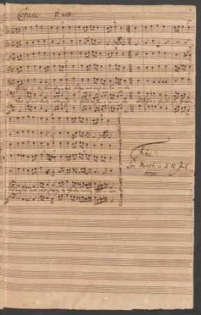 5. Choral: Gutes und die Barmherzigkeit