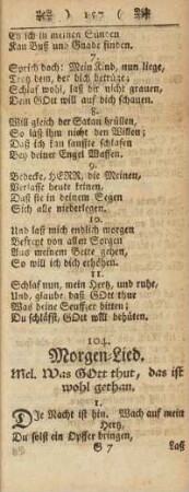 104. Morgen-Lied