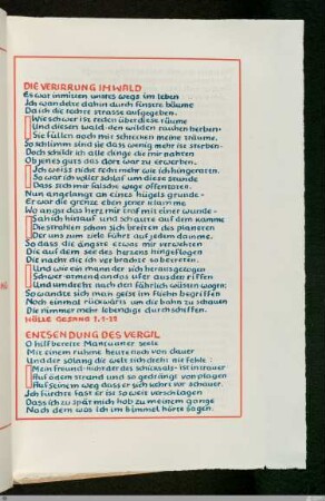 Entsendung des Vergil