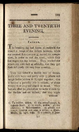 Three And Twentieth Evening.