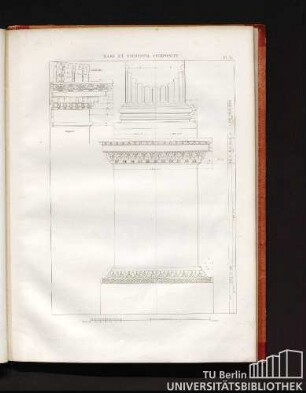 Base et piédestal composite. Pl. 31.