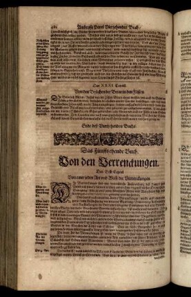 Das Fünffzehende Buch. Von den Verrenckungen.