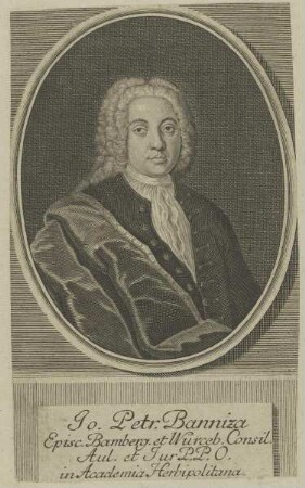 Bildnis des Jo. Petr. Banniza