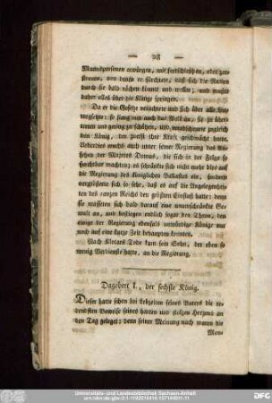 Dagobert I., der sechste König.