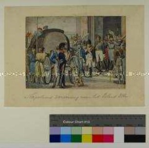 Napoleons Ausweisung nach Elba