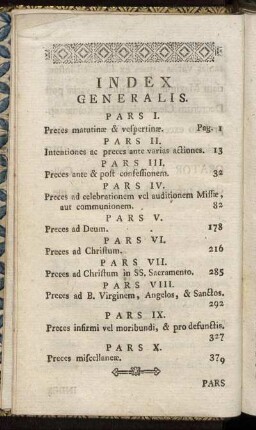 Index Generalis.