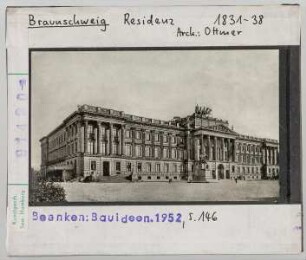 Braunschweig: Residenz. Architekt: Ottmer