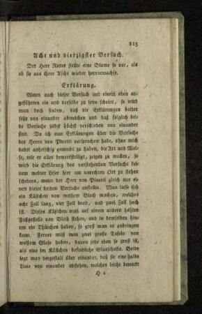 Acht und vierzigster Versuch.