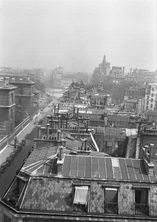 Blick über die Dächer von Paris