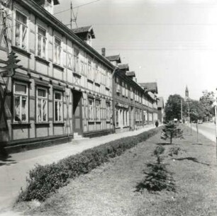 Hasselfelde : Hasselfelde. Breite Straße. Straßenansicht