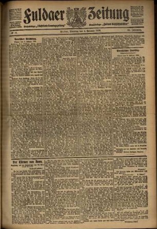 Ausgabe vom Dienstag, den 04. Februar 1908.