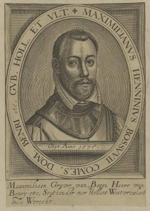 Bildnis des Maximilianvs Henninivs Bossvvii