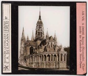 Bayeux: Kathedrale Notre-Dame, Chor (AK VII, 4, Seestern-Nr. 28824)