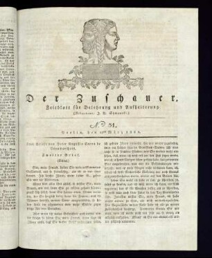 No. 31 - 13. März 1821