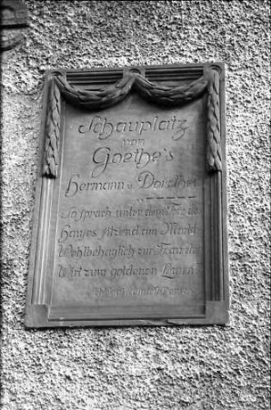Emmendingen: Inschrifttafel
